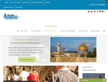 Tablet Screenshot of beinharimtours.com